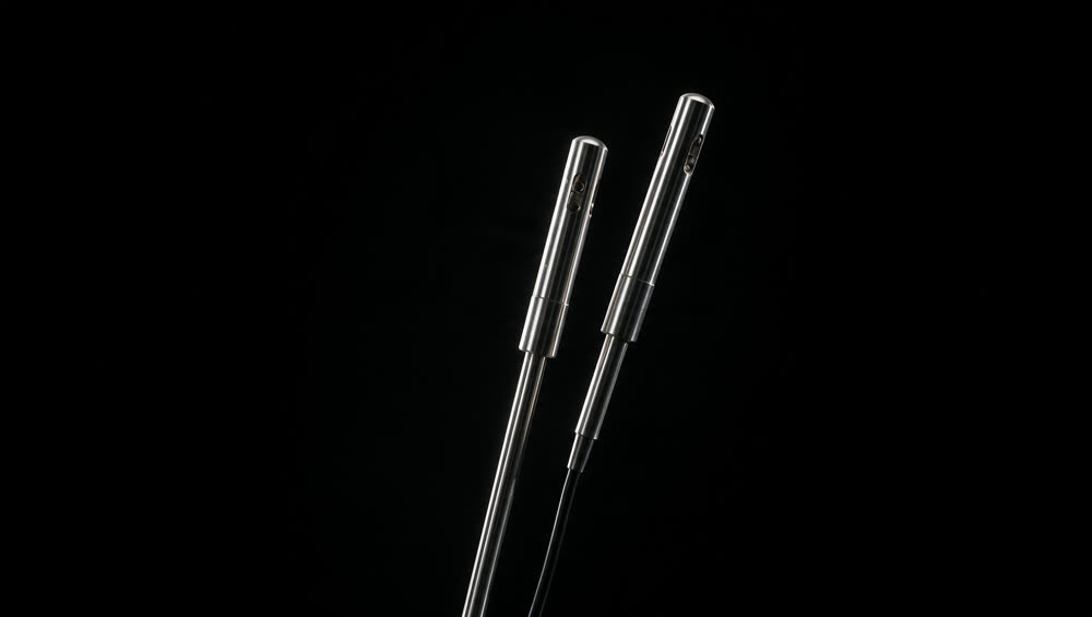Stainless temperature probe